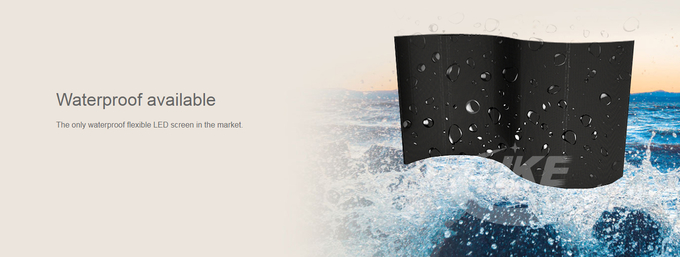 Splicing Flexible LED Screen Display P3 Full Color For Mall Advertising
