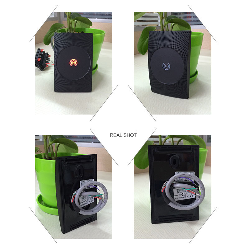 2 Color Led Kr600 Wiegand Rfid Card Reader Smart Mifare Card Reader