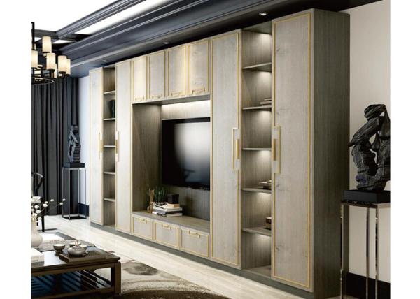 1600mm Living Room Entertainment Shelves TV Stand 75 Inch TV Entertainment