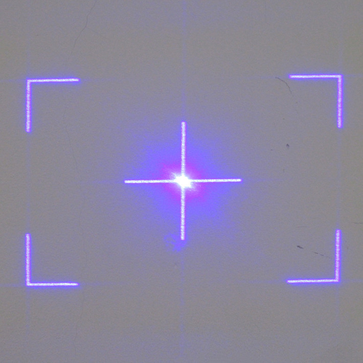 15.8° Rectangle RGB Laser Diode Module Three Color Optional Laser Module