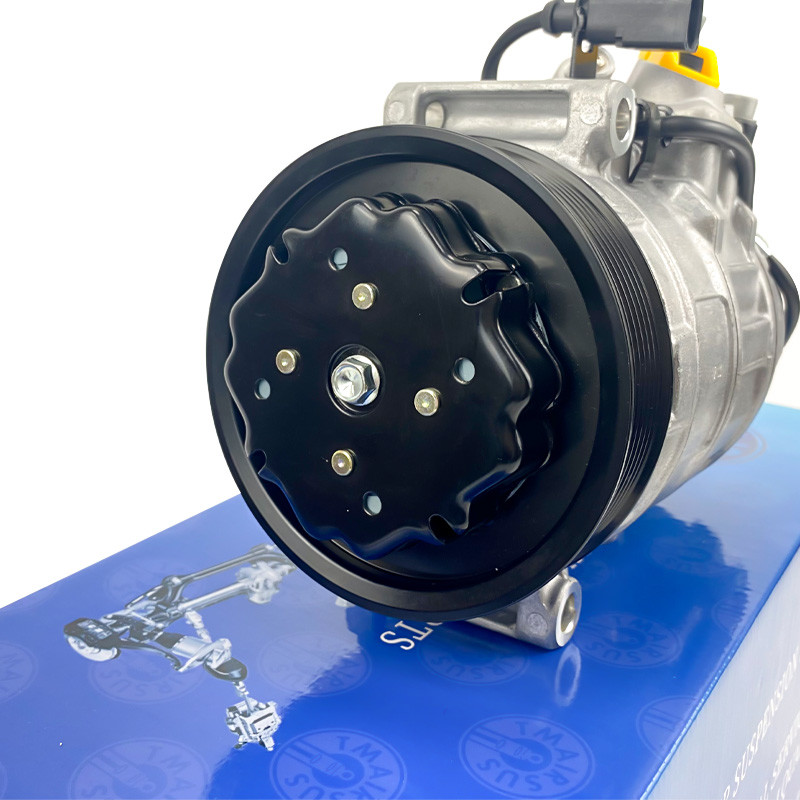 Black And Silvery Car Air Conditioner Compressor Pump 958126014 For Porsche Cayenne