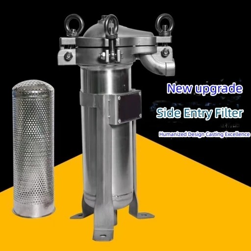 Stainless Steel Single Bag Filter Housing for Waster Water Treatment Low Maintenance