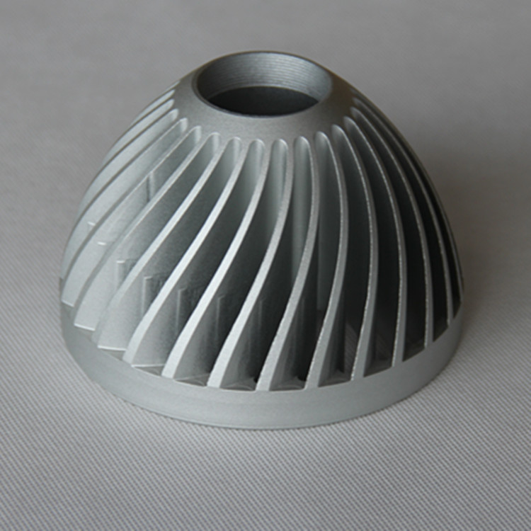 Powder Spraying Oxidation Aluminum Heat Sink Extrusions For Household Electric Light