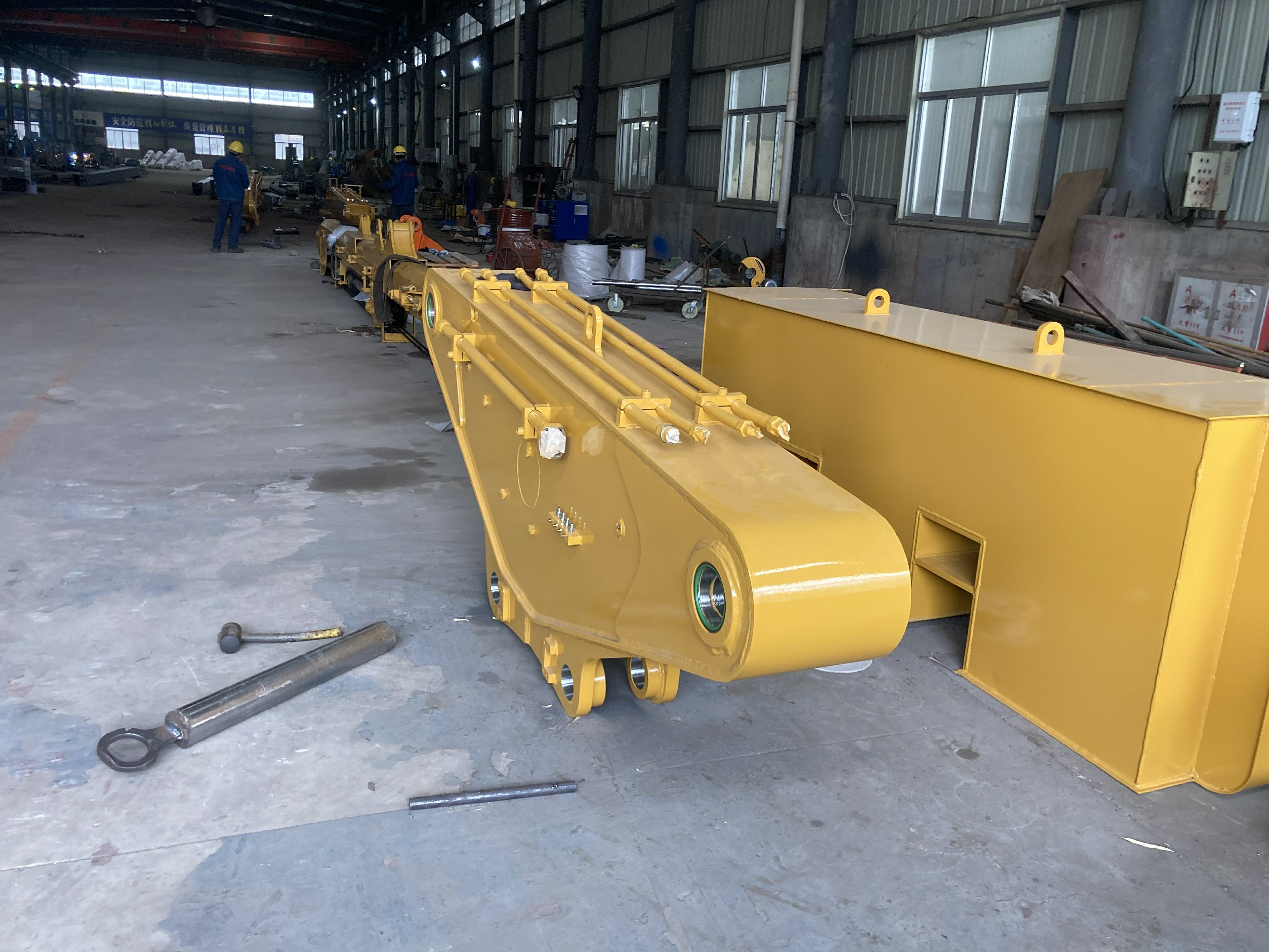 high strength three-section excavator arm custom made excavator arm