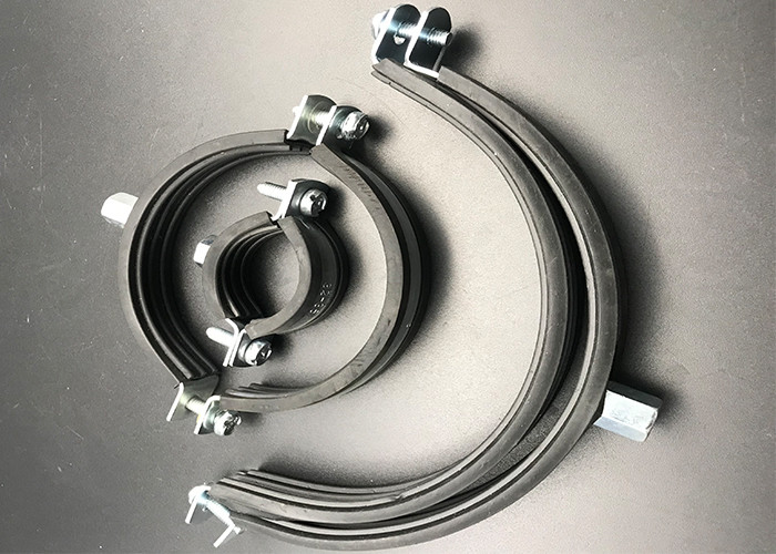 Electrical Zinc Rubber Line EPDM Pipe Clamps