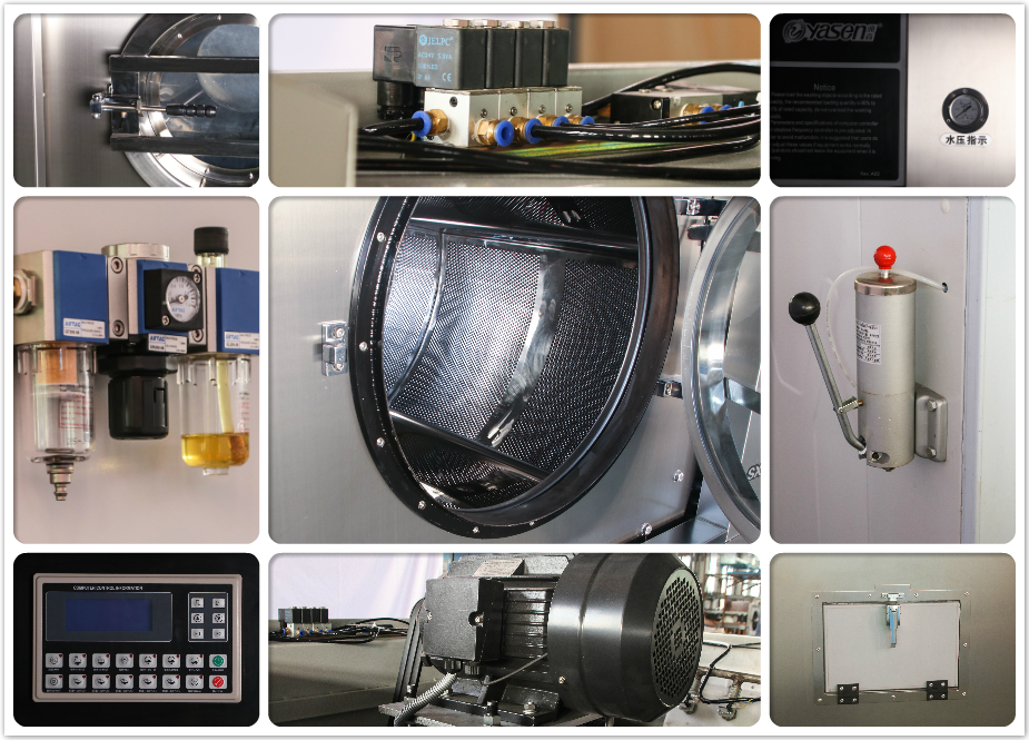 Stainless Steel SXT-FX Commercial Laundry Machine for Fast and Thorough Cleaning