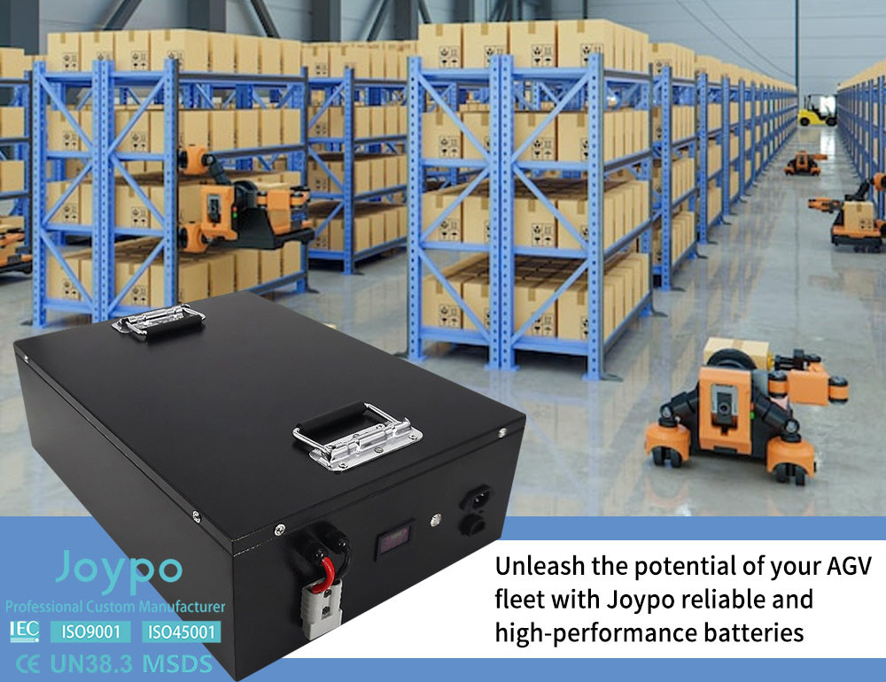 24V AGV Lithium Battery Fast Charging For Mobile Robots Autonomous Vehicles