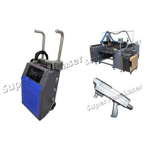 High Efficiency Portable Rust Removal Machine Laser Cleaning Equipment