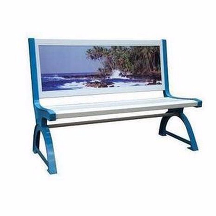 Sunproof Advertising 1400mm Galvanized Steel Garden Benches