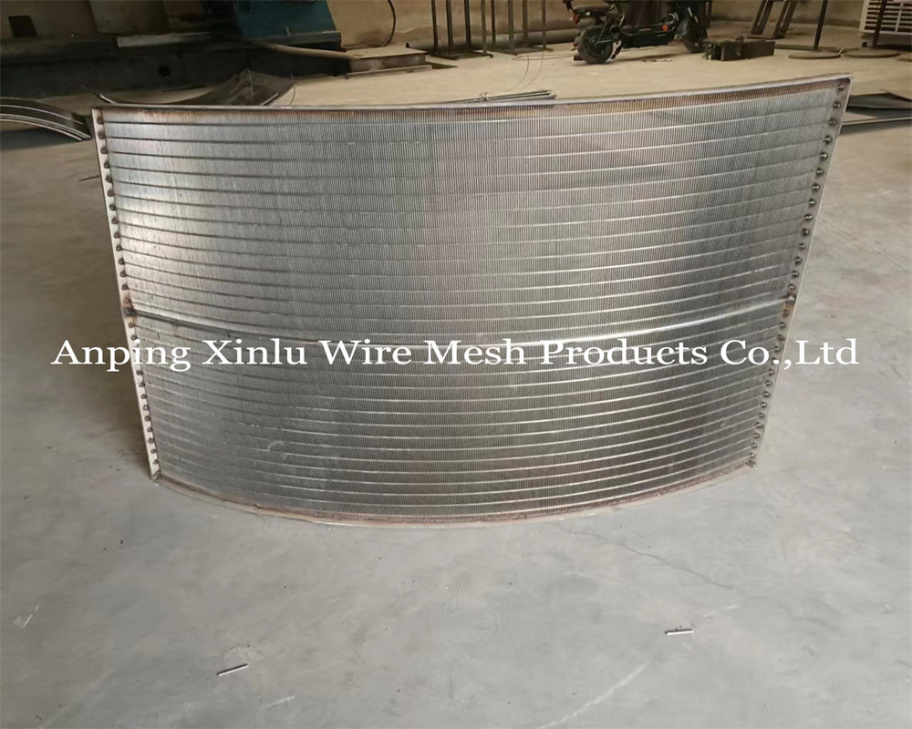 Johnson Static Sieve Bend Screen DSM Low Carbon Steel V Wire Screen