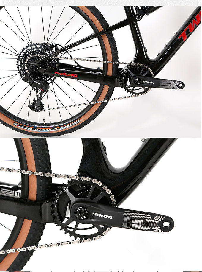 29er Carbon Fiber Full Suspension Mountain Bike