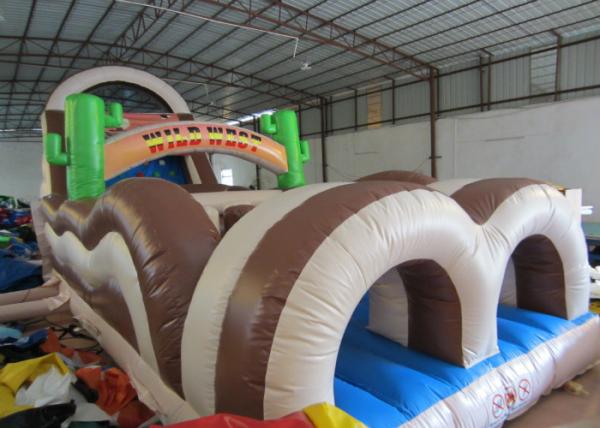 Quality Inflatable Obstacle Bounce House 18.3 X 3.7 X 5.5m  , 40 Ft Obstacle Course Inflatable for sale