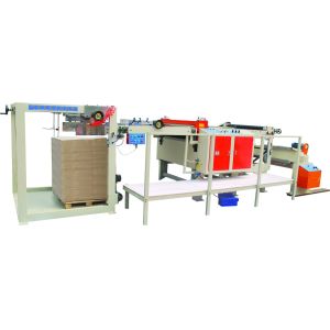 Program-control Paper Sheet Cutter, High precision, Computer control, Blue