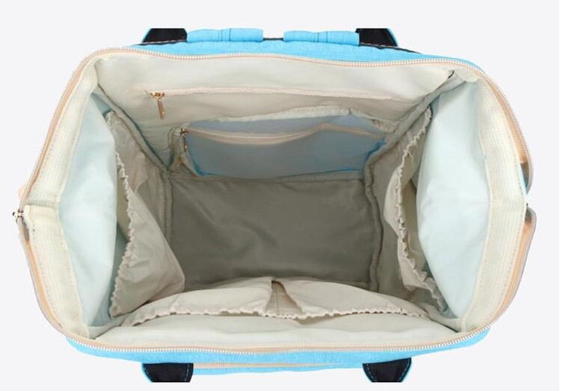 Fashionable Baby Care Nappy Changing Bags , Durable Green Infant Diaper Bag