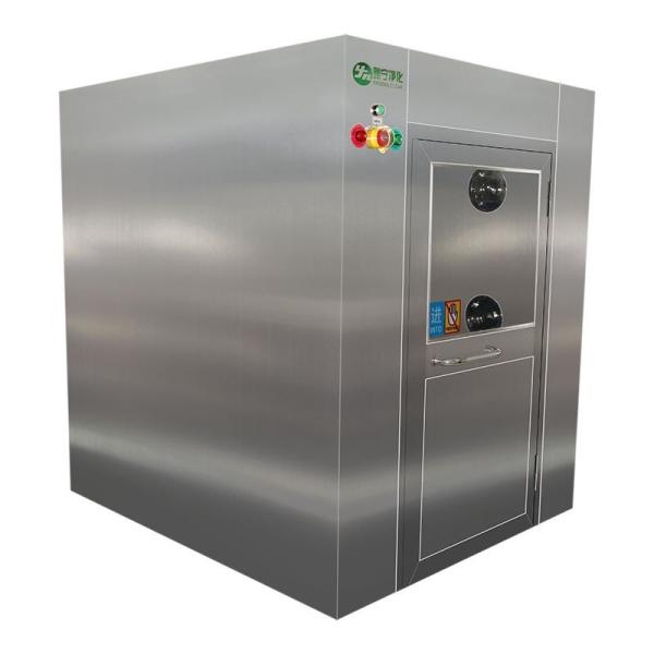 Optoelectronic Display SUS304 Decontamination Air Shower 27m/s
