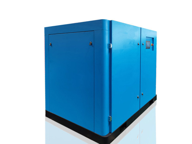 Oil Lubricated Silent Screw Compressor PM 100 Hp Rotary Screw Air Compressor 7bar