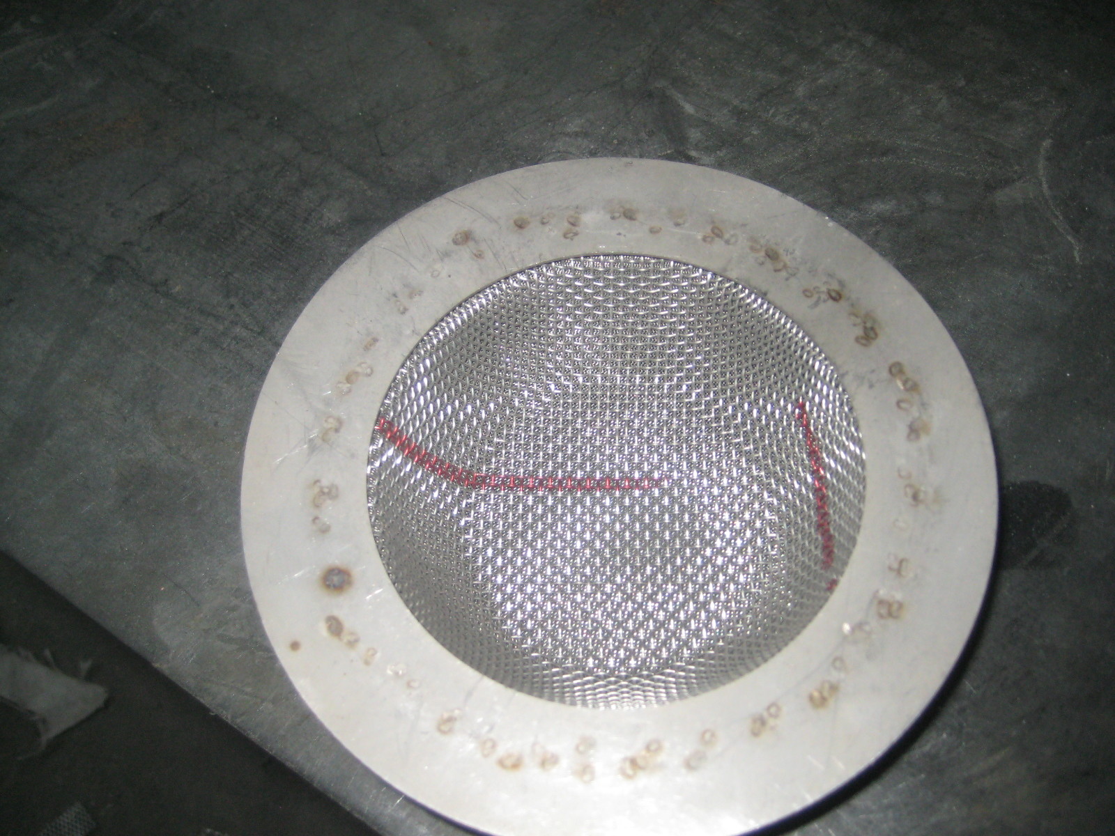 Stainless Steel Wire Mesh Filters Discs 152mm Diameter Copper Mesh Filter customized