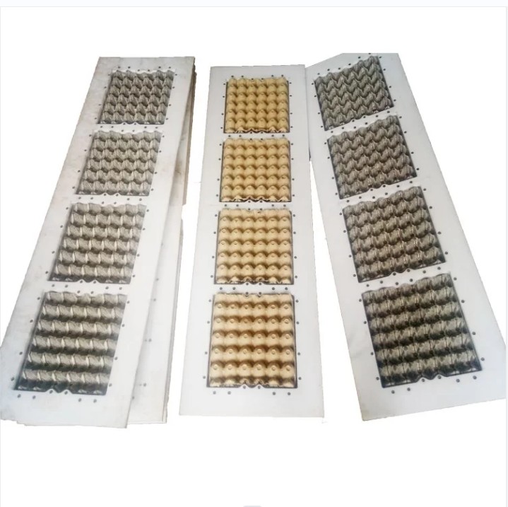 Customizable Egg Tray Forming Mold Made Of Plastic Or Aluminum