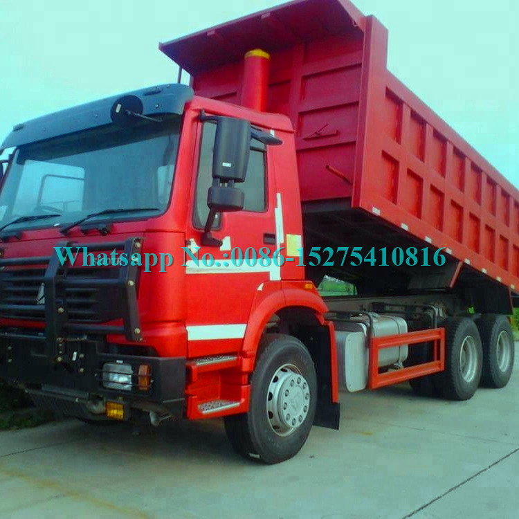 New SINOTRUCK HOWO 30T 290hp 6x6 10 wheeler all wheel Drive off road Mining Dump Truck For DR CONGO Rough Terrain Road