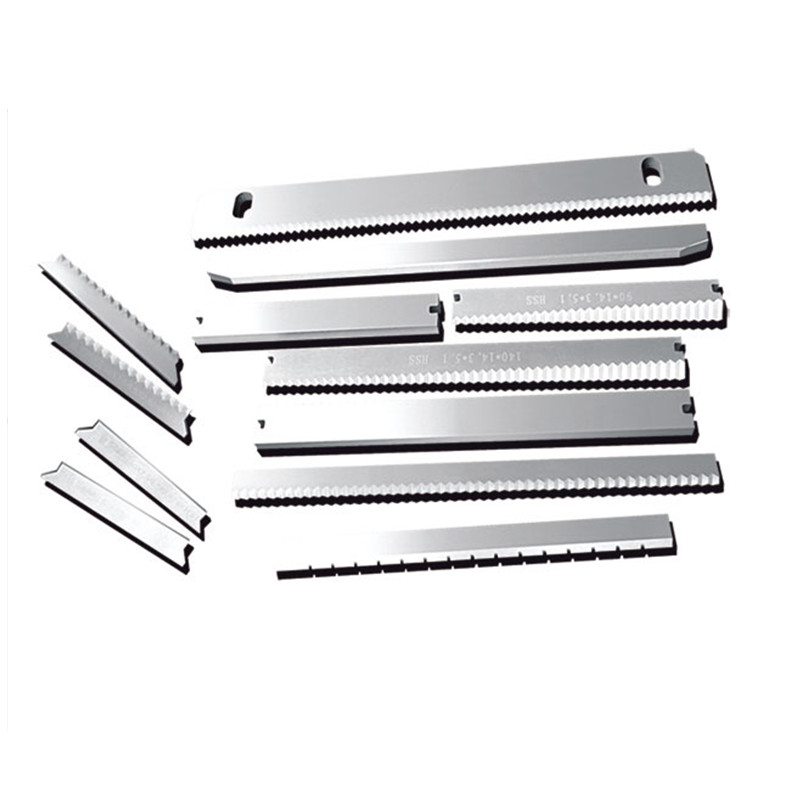 Pillow Packing Machine Straight Serrated Zig Zag Blade