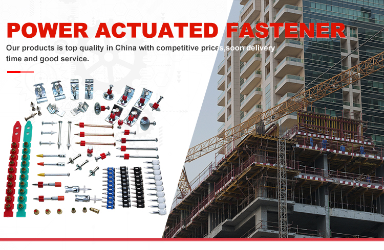 Concrete Powers Drive Pins Corrosion Resistance Direct Fastening Technology