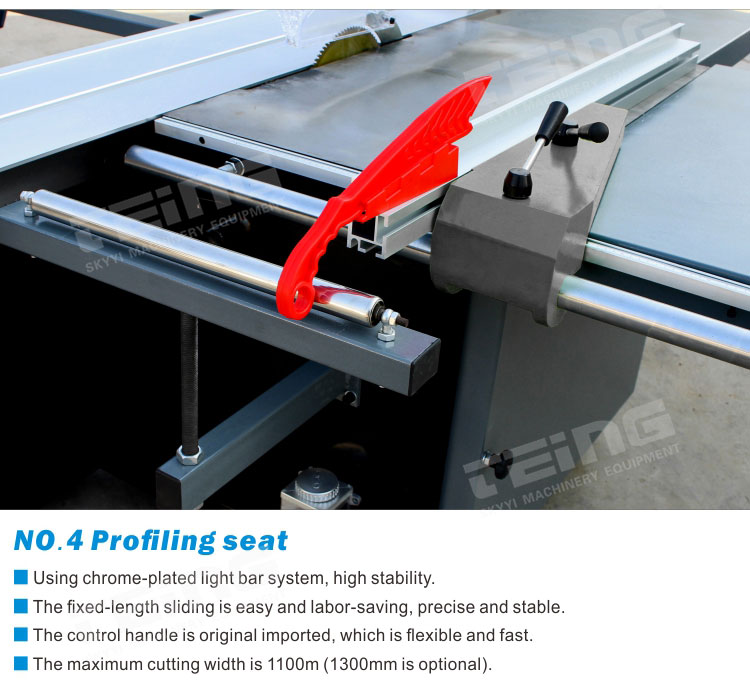 Horizontal Style Woodworking Sliding Table Saw 3200 SKY8D for MAX. Cutting Width 1250MM