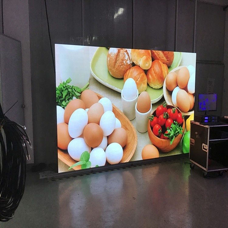 500x500mm Indoor Rental LED Screen , P3.91 Background LED Wall