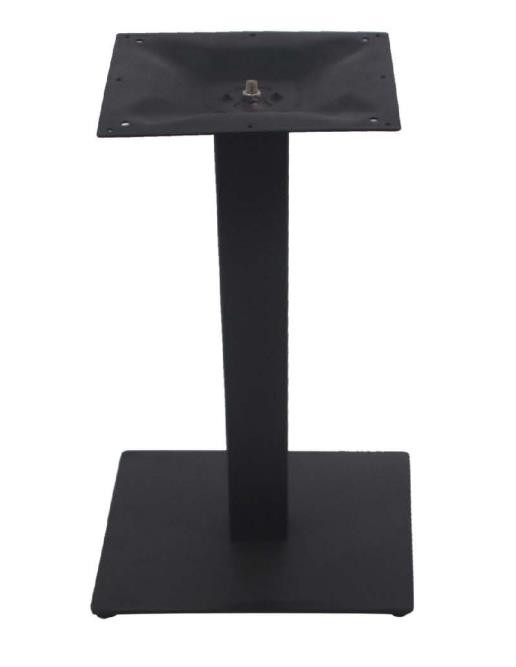 Metal Dining Table Base Powder Coated Mild Steel For Hotel Cafe Restaurant Table