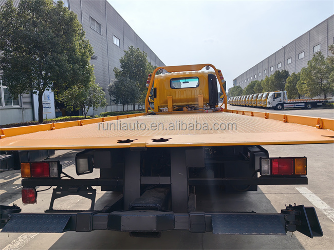 Famous Brand New Price Electric Tow Truck 6 Ton Flatbed Tow Truck