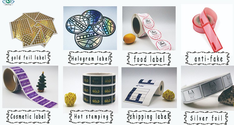High adhesive Gps Tracking Sticker Rfid Dymo Label Roll Void Security