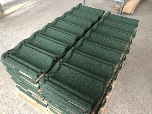 Villas Building Top Roof Tile Color Stone Coated Bond Tile AZ70 Stone Coated