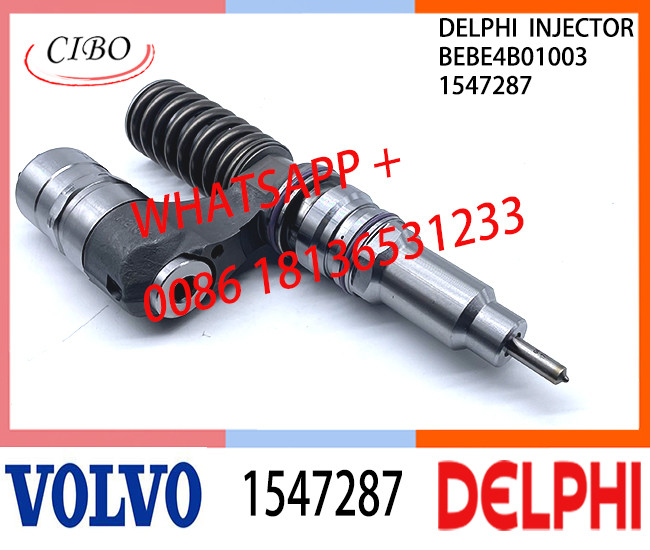 VOL 1547287 BEBE4B01003 Fuel engine Diesel Injector 1547287 BEBE4B01003 A0 for VOL D12 3045 US LOW FLOW