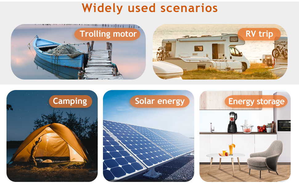 LFP Solar Energy Storage Battery 100AH 12V Rechargeable Lithium Battery BMS
