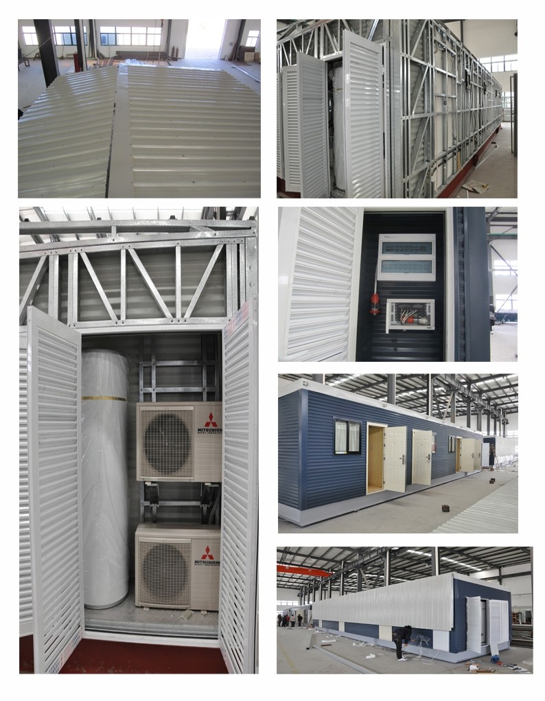Energy Saving Prefab Modular Homes , Heat Insulation Modular Home Plans