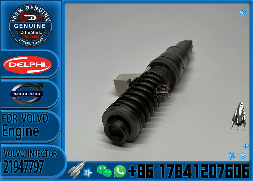 Diesel Injection System Parts Diesel Fuel Injector 21947797 22172535 22339883 22325866 For Volvo