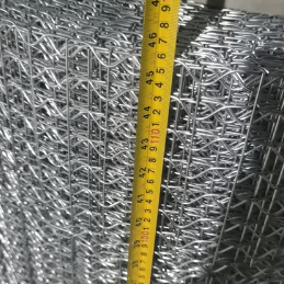 Everglades Gas Pipeline Reinforced Galvanized Steel Mesh Length 280m Welded Mesh