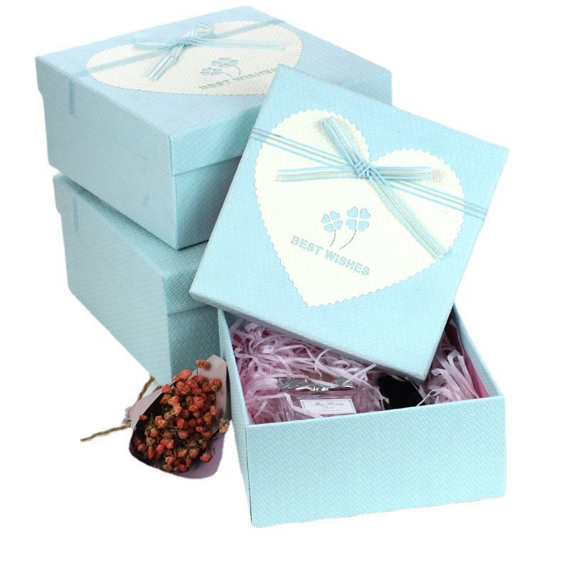 Exquisite Lid and Base Christmas Packaging Paper Gift Box, Custom Logo Printing Cosmetic Beauty Products Carton Box