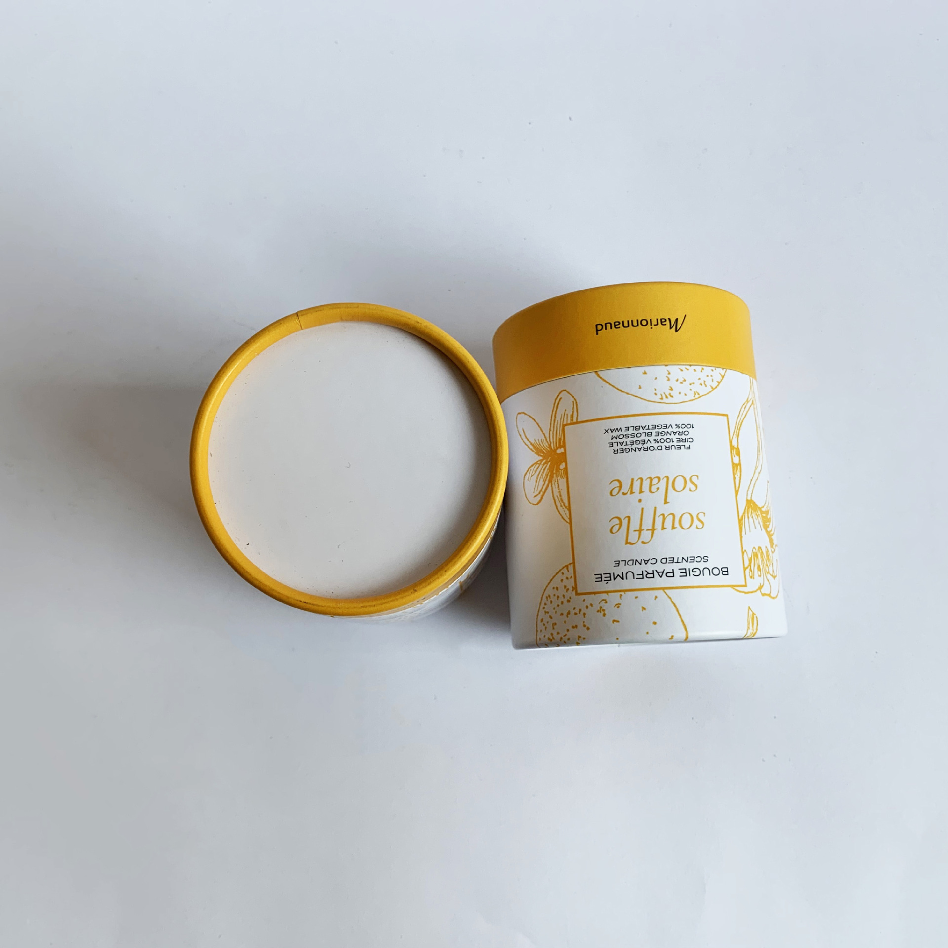 Moistureproof Tea Cylinder Paper Tube Packaging Leakproof Reusable