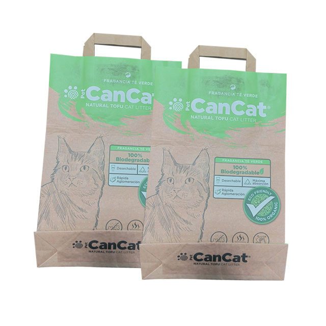 Colorful Tofu Cat Litter Bag Cat Litter Customized Design