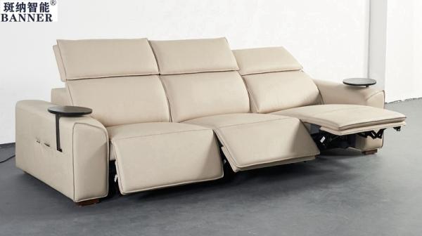 BN Italian Living Room Sofa Furniture Leather Functional Sofa Combination