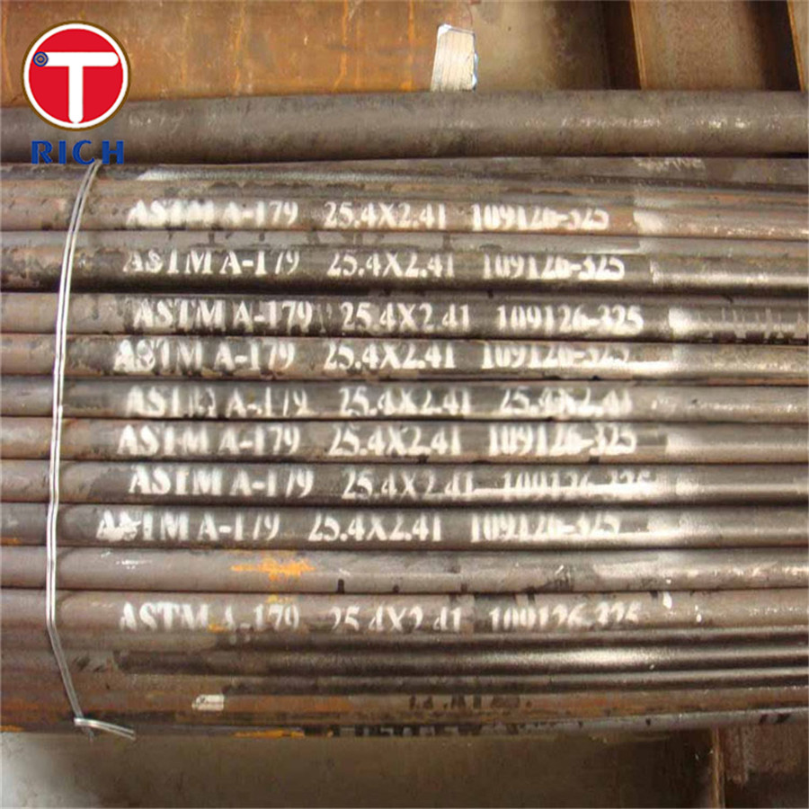 ASTM A179 Seamless Steel Tube Cold-Drawn Low-Carbon Steel Heat-Exchanger And Condenser Tubes