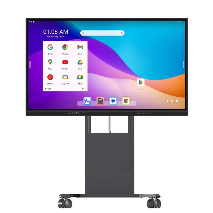 Latest Android (16+256GB) 86 Inch Interactive LCD Smart Board For Class and Office