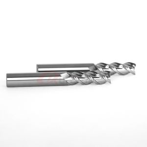 CNC Three Flute End Mill Flat End Mill Bit 3/8" 10mm 1/32" 1/8"