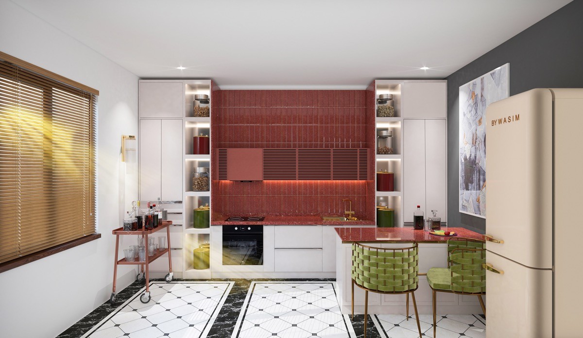 foshan factory modern complete kitchen cabinet with waste bin and led light for kitchen cabinet