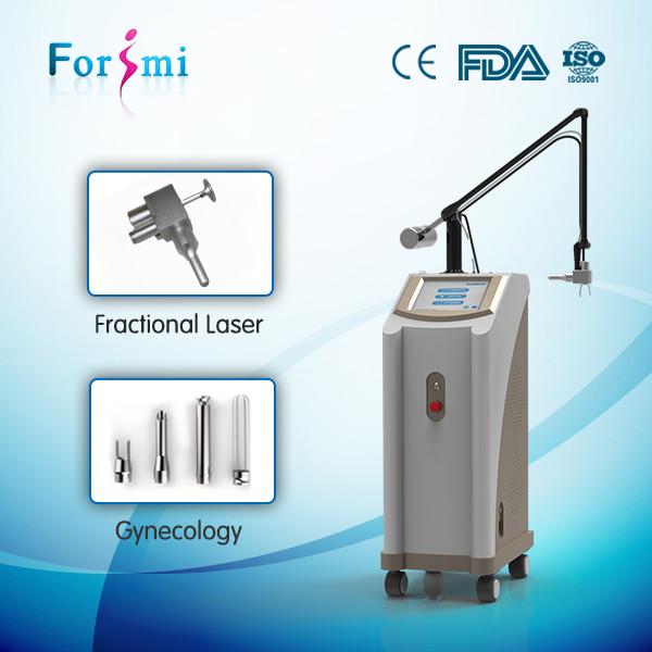 fractional skin treatment Carbon dioxide laser Fractional co2 therapy treatment