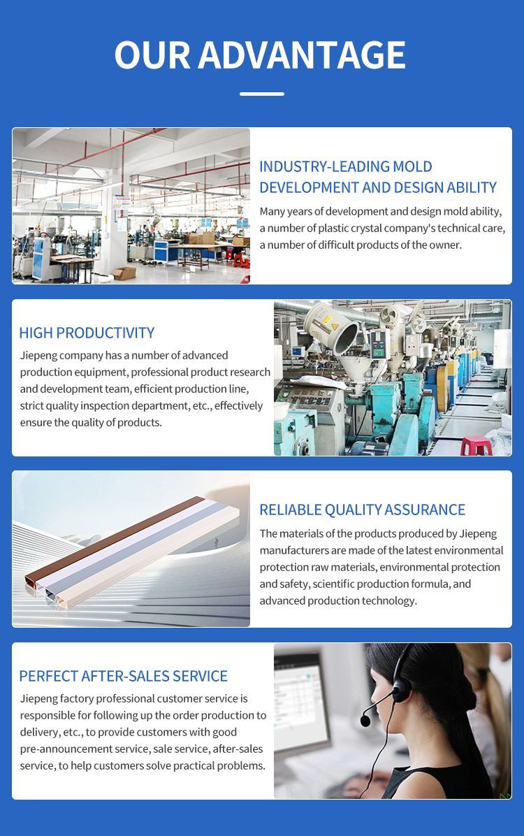 Colorful PVC Grooved Insulation Profile