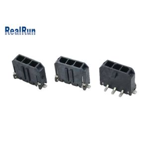 LCP UL 94V-0 3 Pin Header Connector Vertical SMD Matte Tin Plated 2-1445053-3