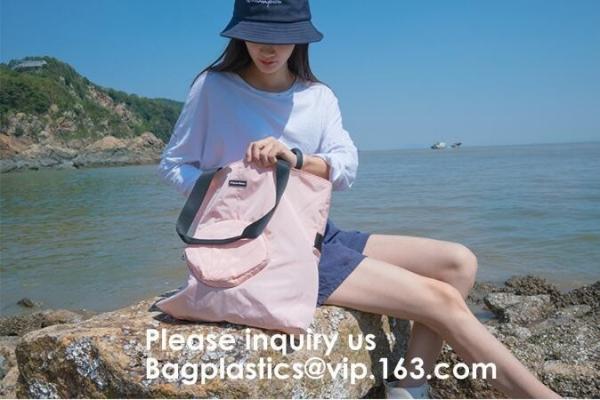Tote Handle Shopper, Colorful Hanging Travel Toilet Lady Cosmetic Bag With Net