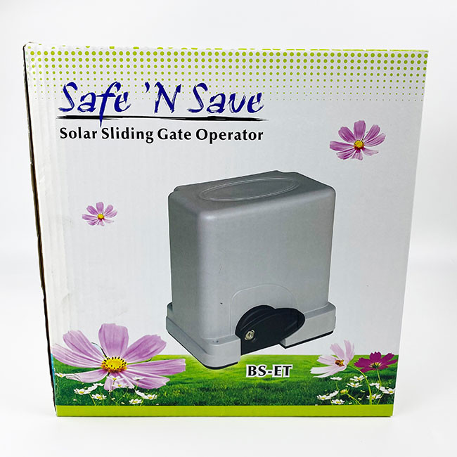 Automatic Sliding Gate Motor DC 12V Motors 400Kg Sliding Opener With 2 Remote Control