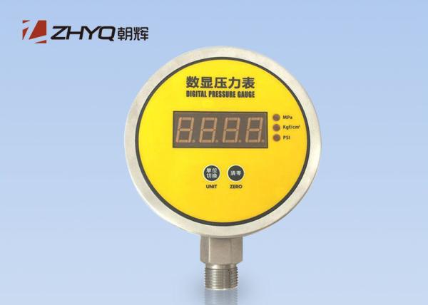 Industrial Digital Pressure Gauge , Digital Water Pressure Gauge Stable